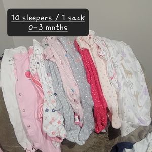 0-3 Month Girl Bundle